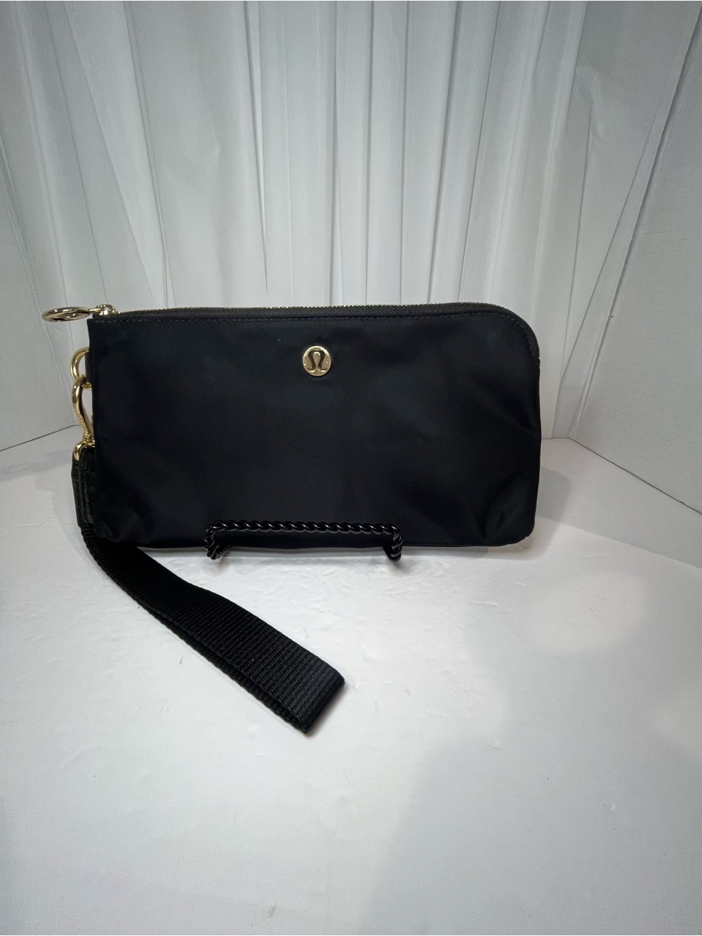 Lululemon Black Wristlet Clutch
